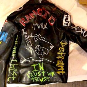 Hand made punk jacket